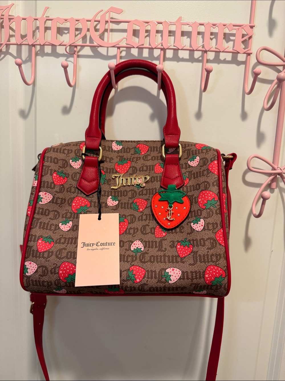 Juicy Couture freshly picked satchel